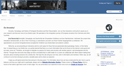 Desktop Screenshot of goancestry.com